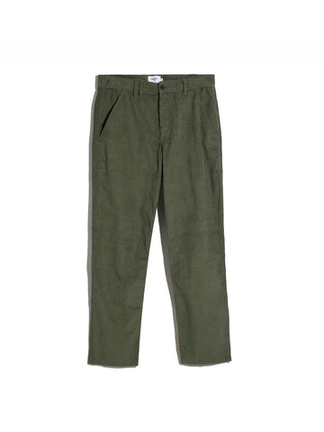 Roachman Regular Fit Cord Trousers In Rosemary