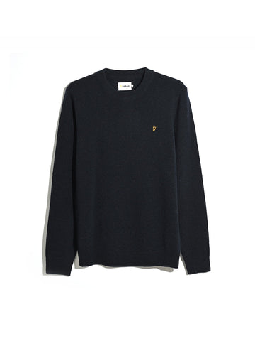 Maidstone Lambswool Sweater In True Navy