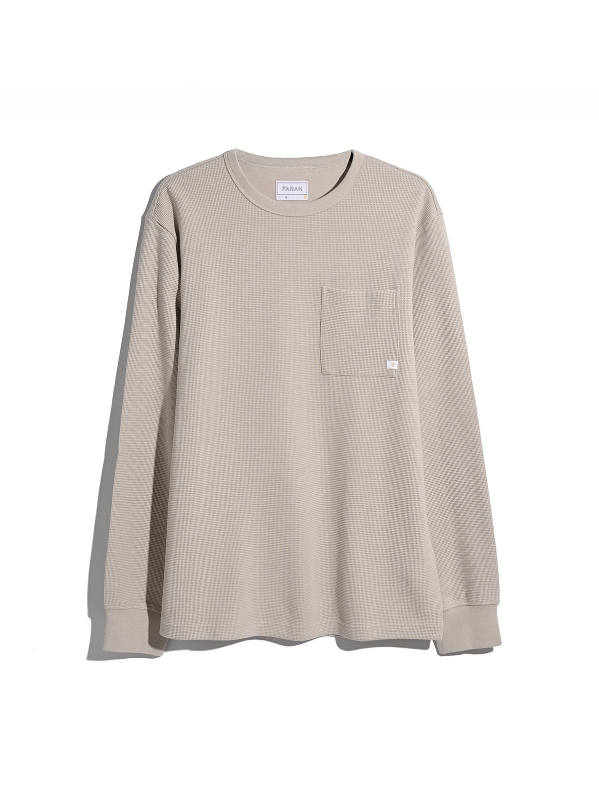 Littrow Long Sleeve Pocket T-Shirt In Putty