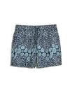 Colbert Floral Print Swim Shorts In True Navy