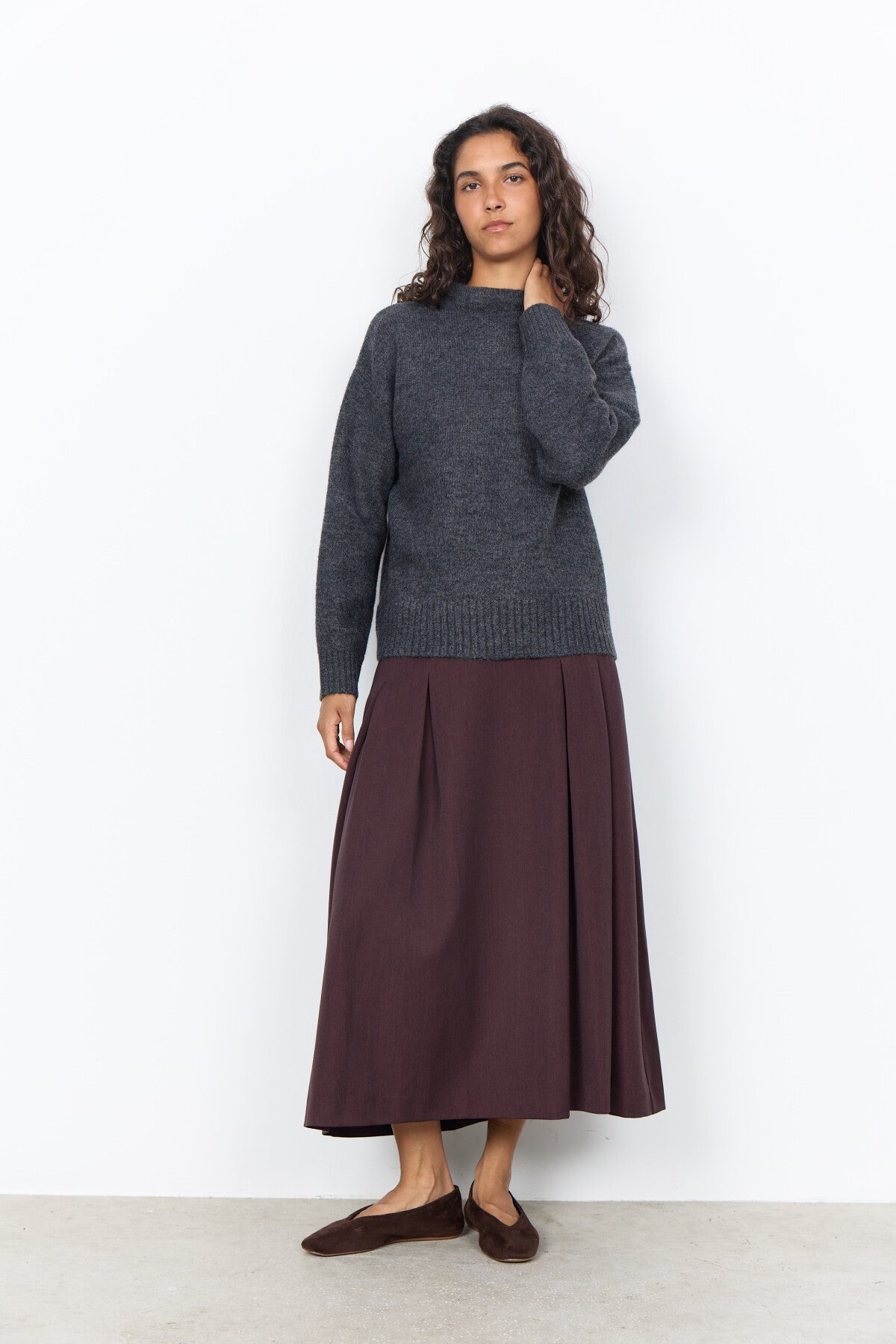 SC-HERLA 3 Pullover Dark grey