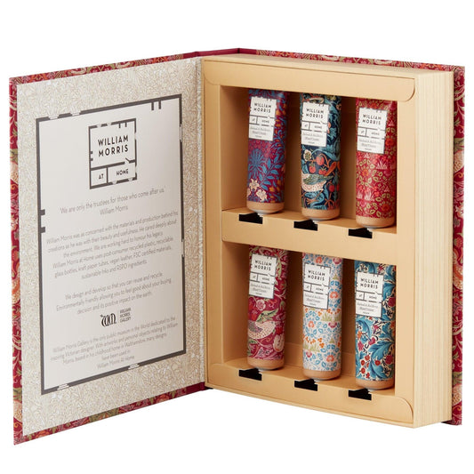 Strawberry Thief Patchouli & Red Berry Hand Cream Library - 6 x 30ml - RUTHERFORD & Co