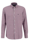 Oxford Combi Shirt, Button Down Long sleeve - RUTHERFORD & Co