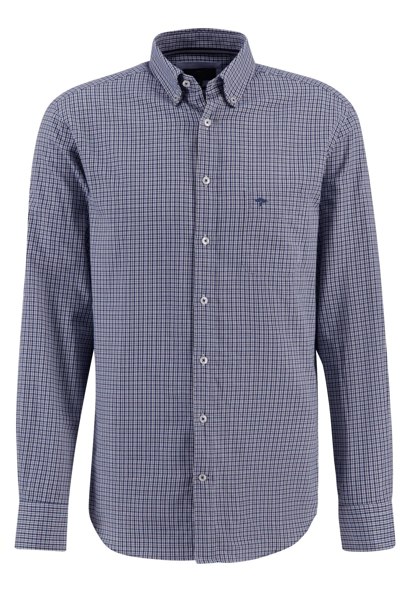 Seasonal Combi Check, Button Down Long sleeve - RUTHERFORD & Co