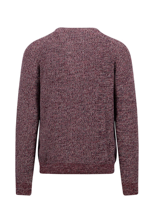 Crew Neck Woven Knitwear