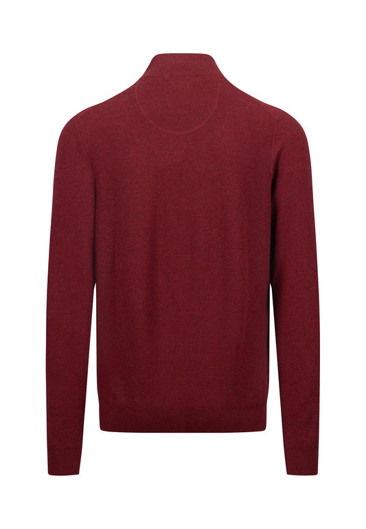 Quarter Zip Cotton Knitwear