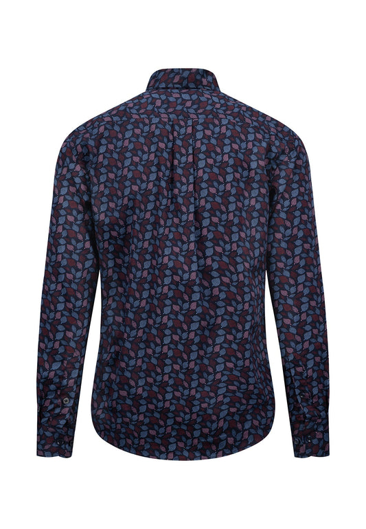 Long Sleeved Print Shirt