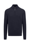 Quarter Zip Cotton Knitwear