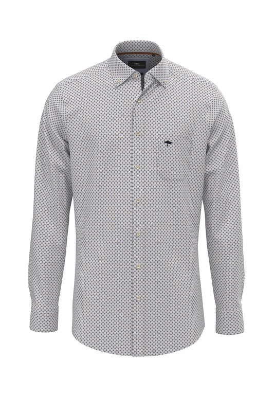 Long Sleeved Print Shirt