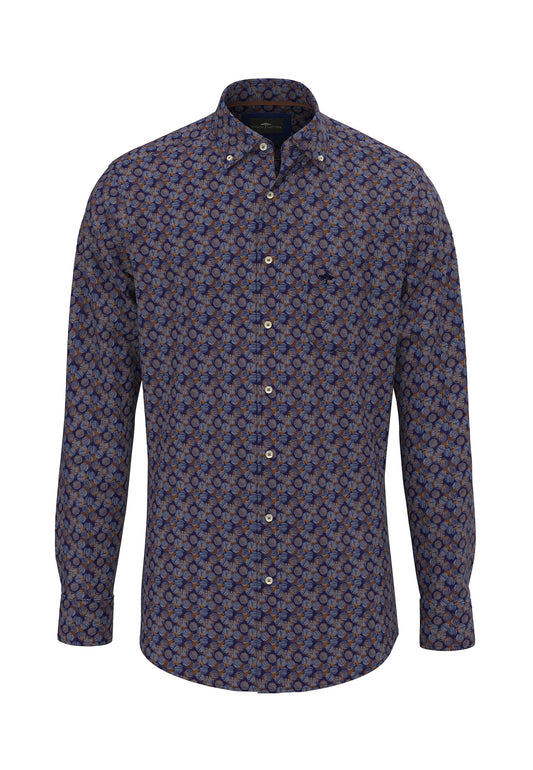 Long Sleeved Print Shirt