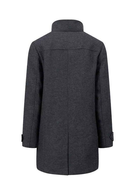 Tweed Wool Mix Coat