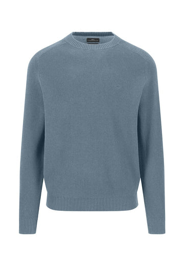 O-Neck, Structure, Supersoft - Air Blue