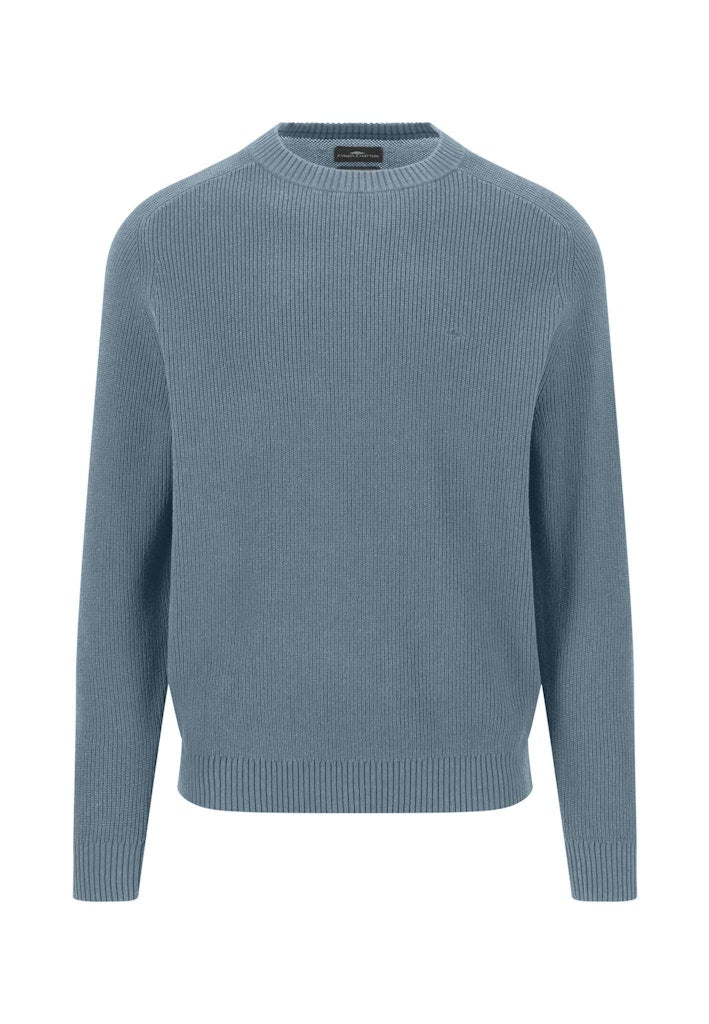 O-Neck, Structure, Supersoft - Air Blue