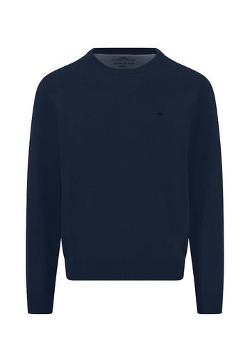 O-Neck, Superfine - Ink Blue