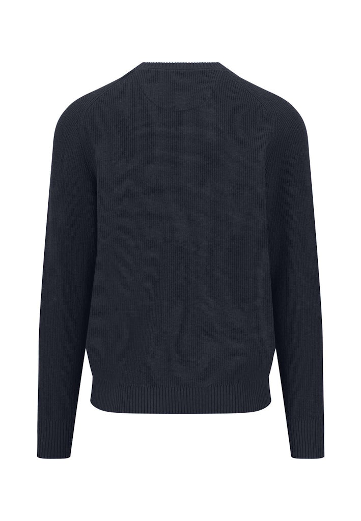 O-Neck, Structure, Supersoft - Navy