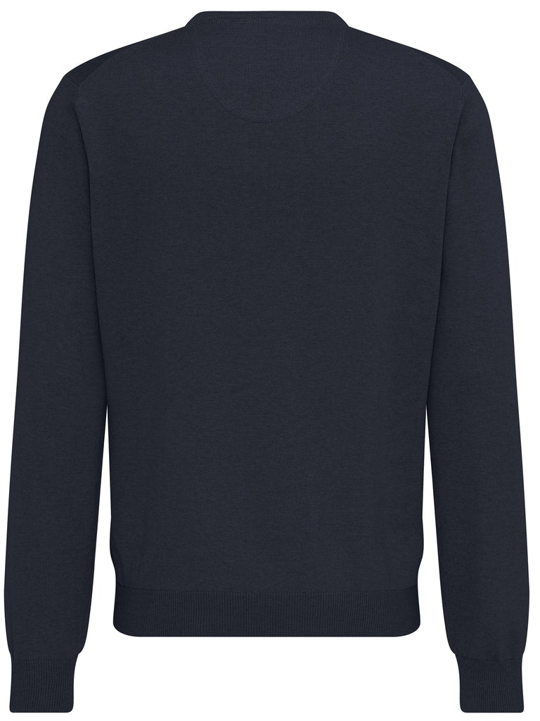 V-Neck, Navy