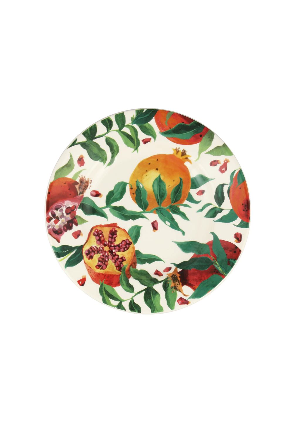 Festive Pomegranate Medium Dinner Plate, 8.5 Inch