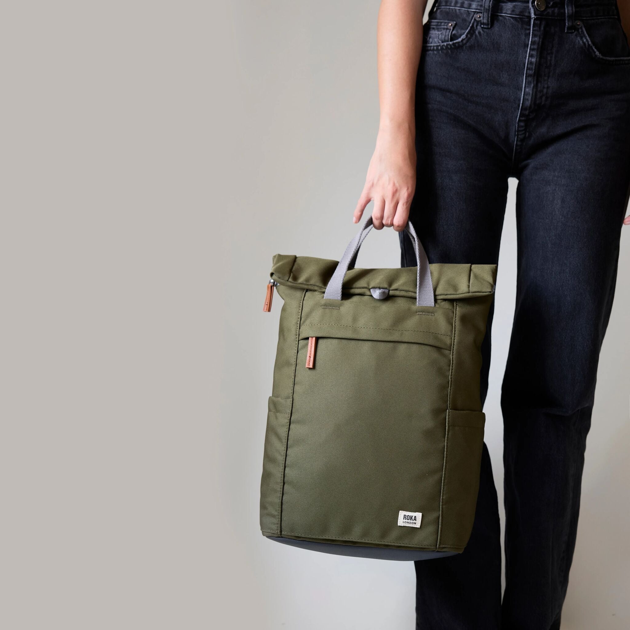 Finchley Backpack Medium Recycled Canvas