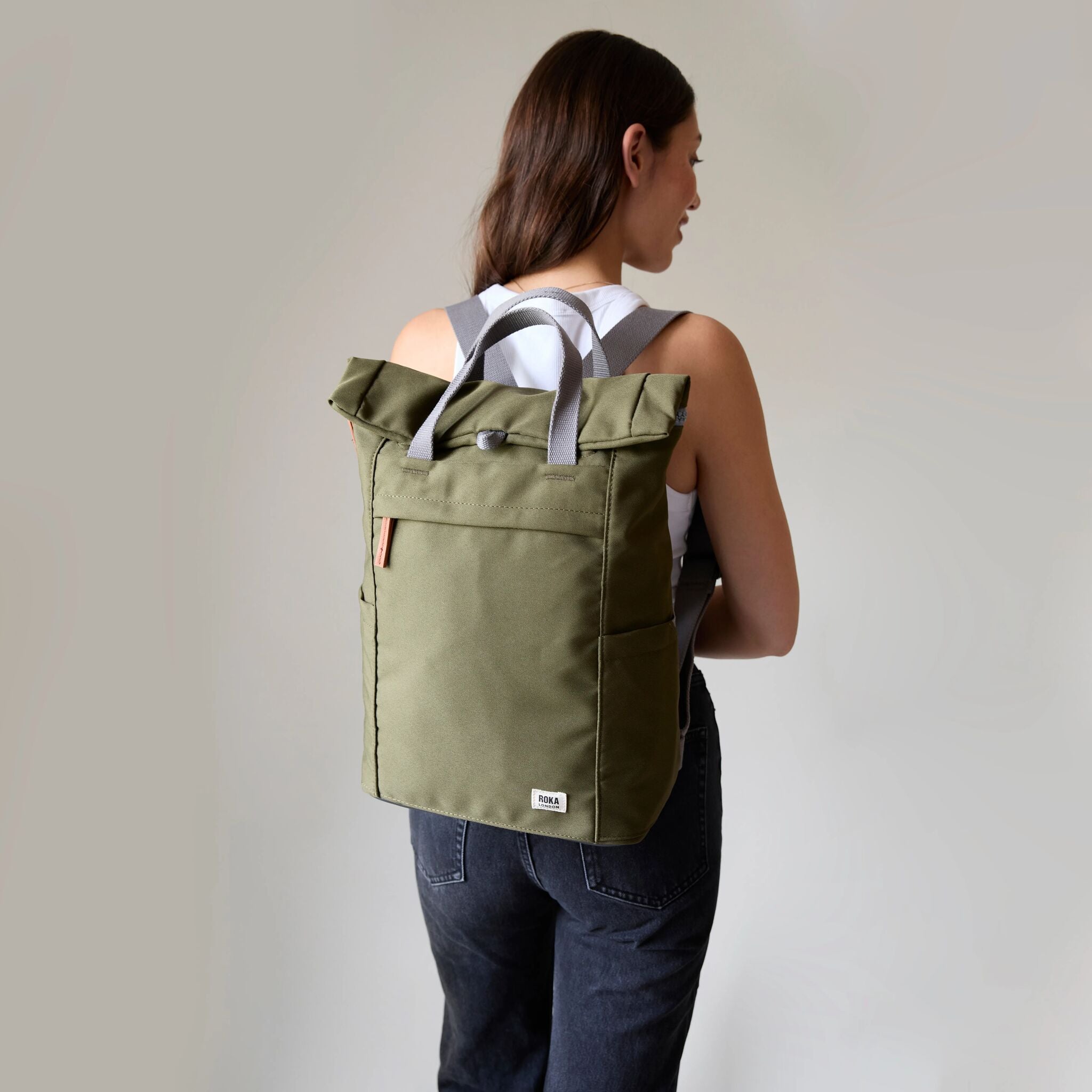 Finchley Backpack Medium Recycled Canvas