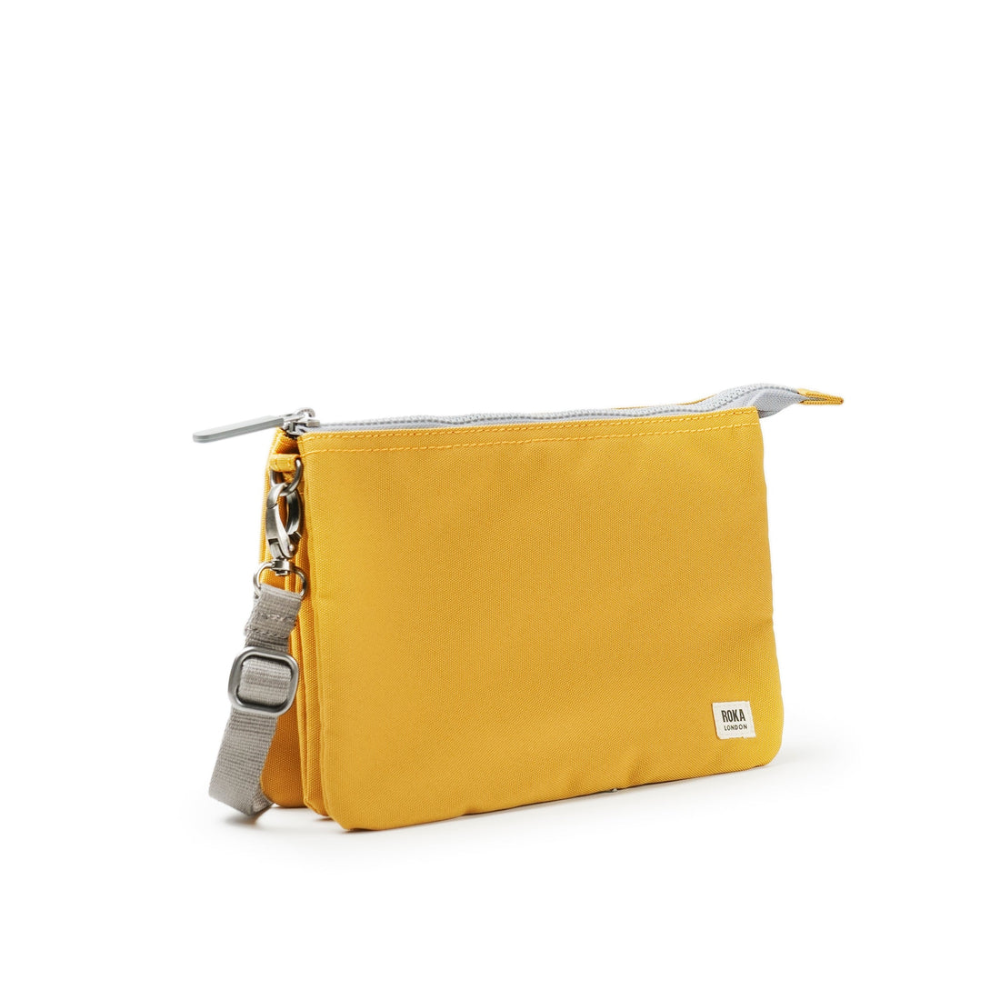 Carnaby Crossbody Bag Extra Large Recycled Canvas - Flax