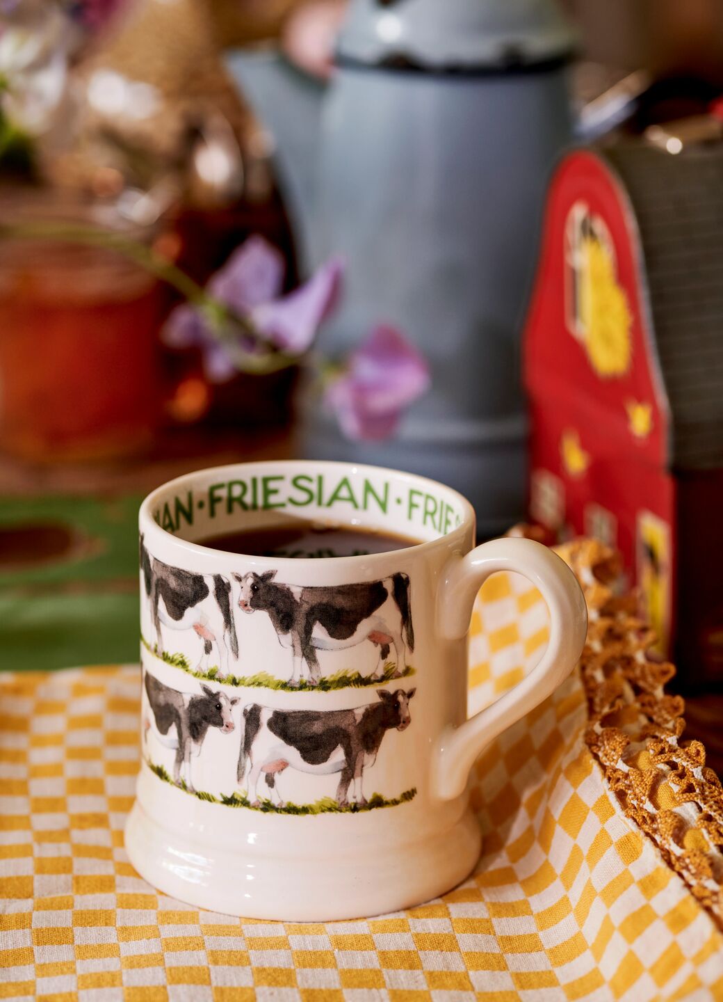 Friesian Cow 1/2 Pint Mug