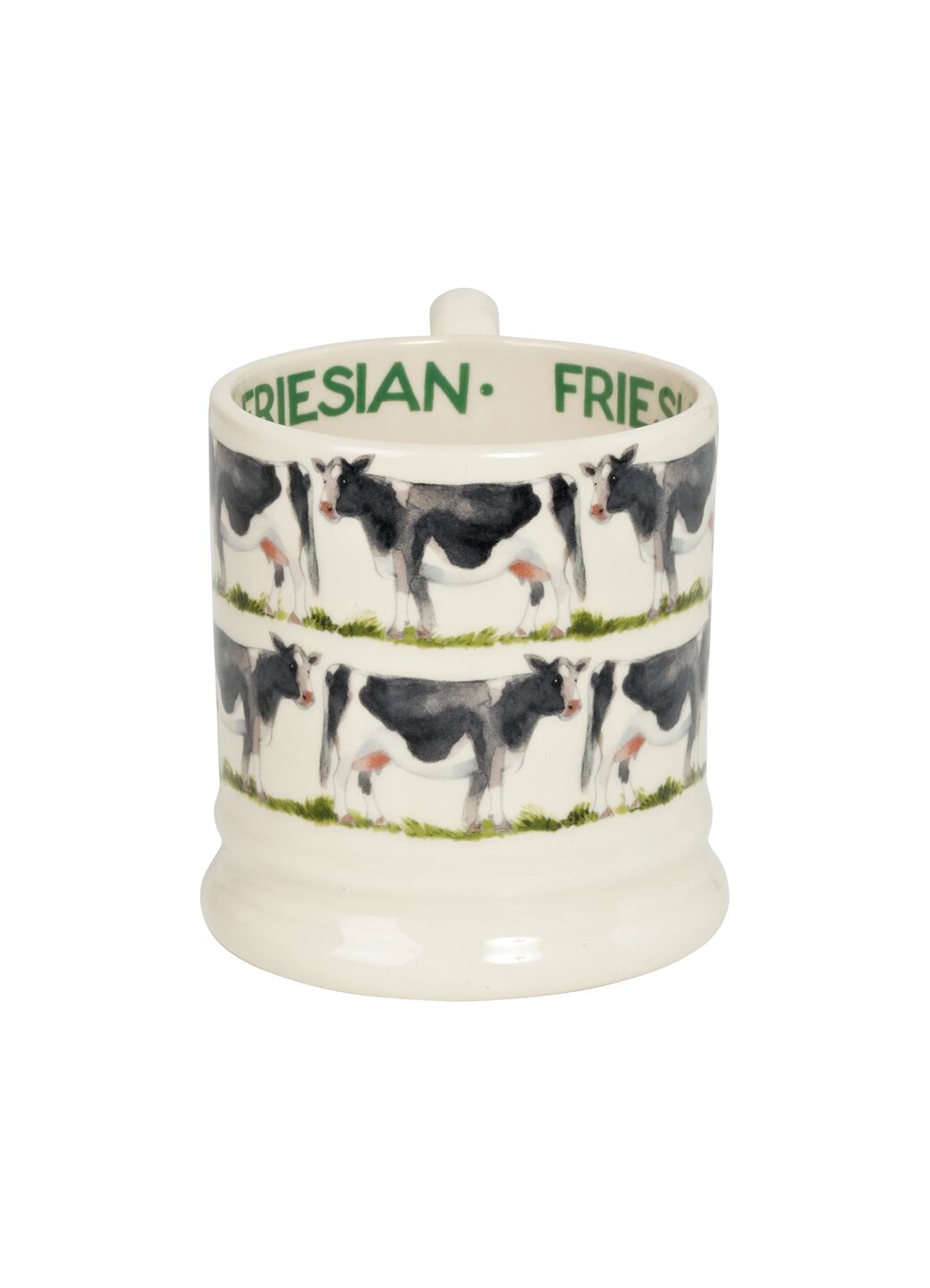 Friesian Cow 1/2 Pint Mug