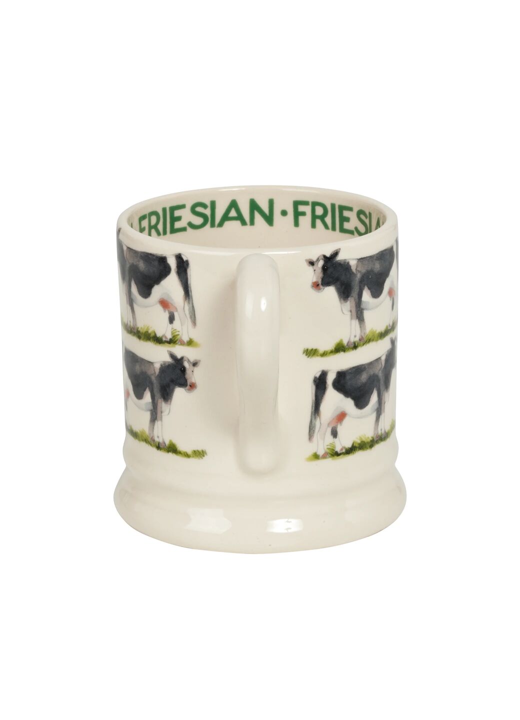 Friesian Cow 1/2 Pint Mug