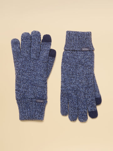 Fleece Lined Touchscreen Gloves - Blue