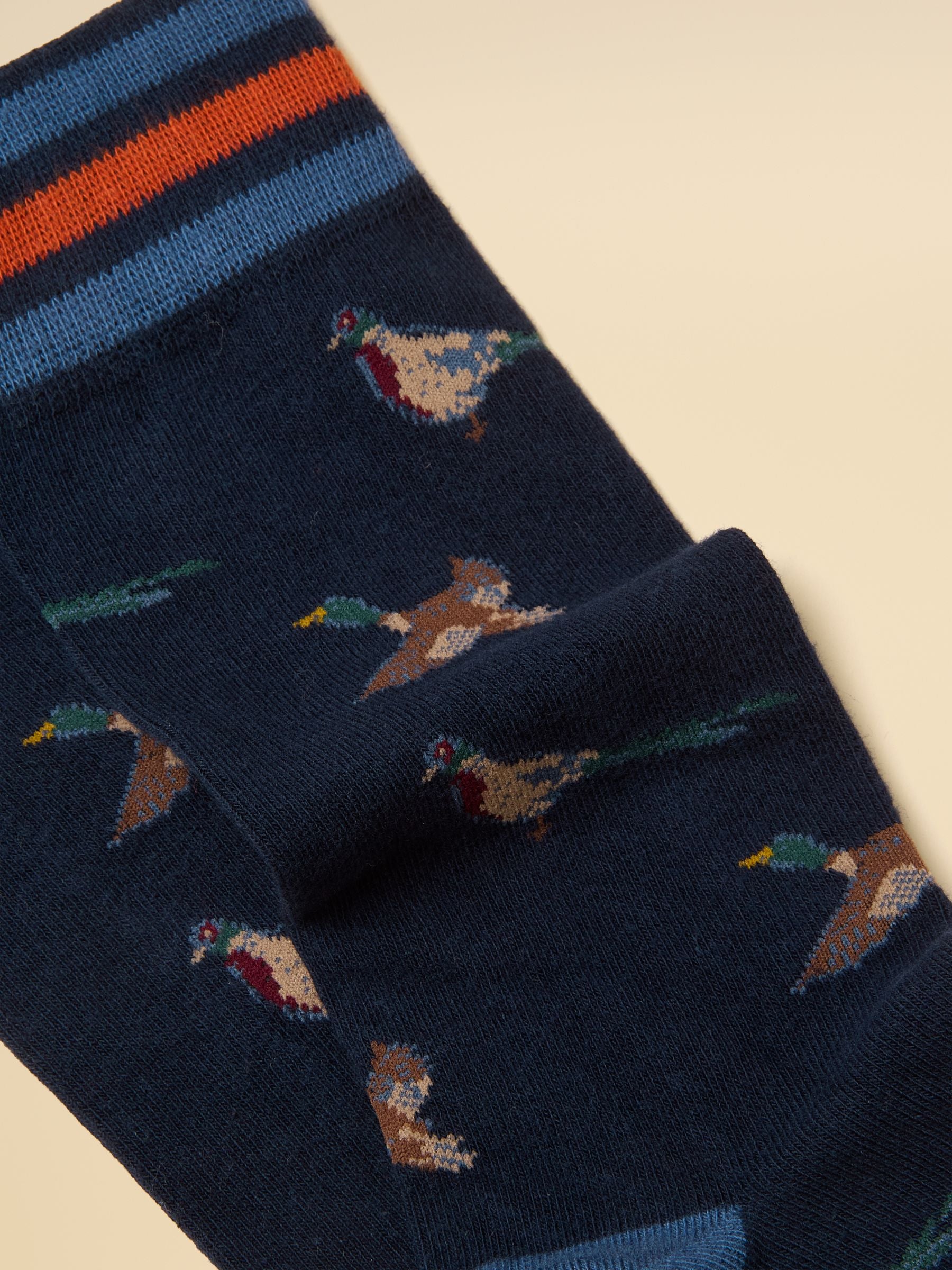Men's Kingsbury Navy Birds Socks 2 Pack (size 7-12)