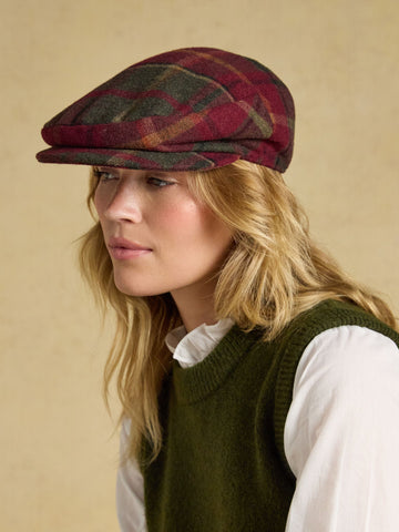 Ashby Berry Tweed Flat Cap