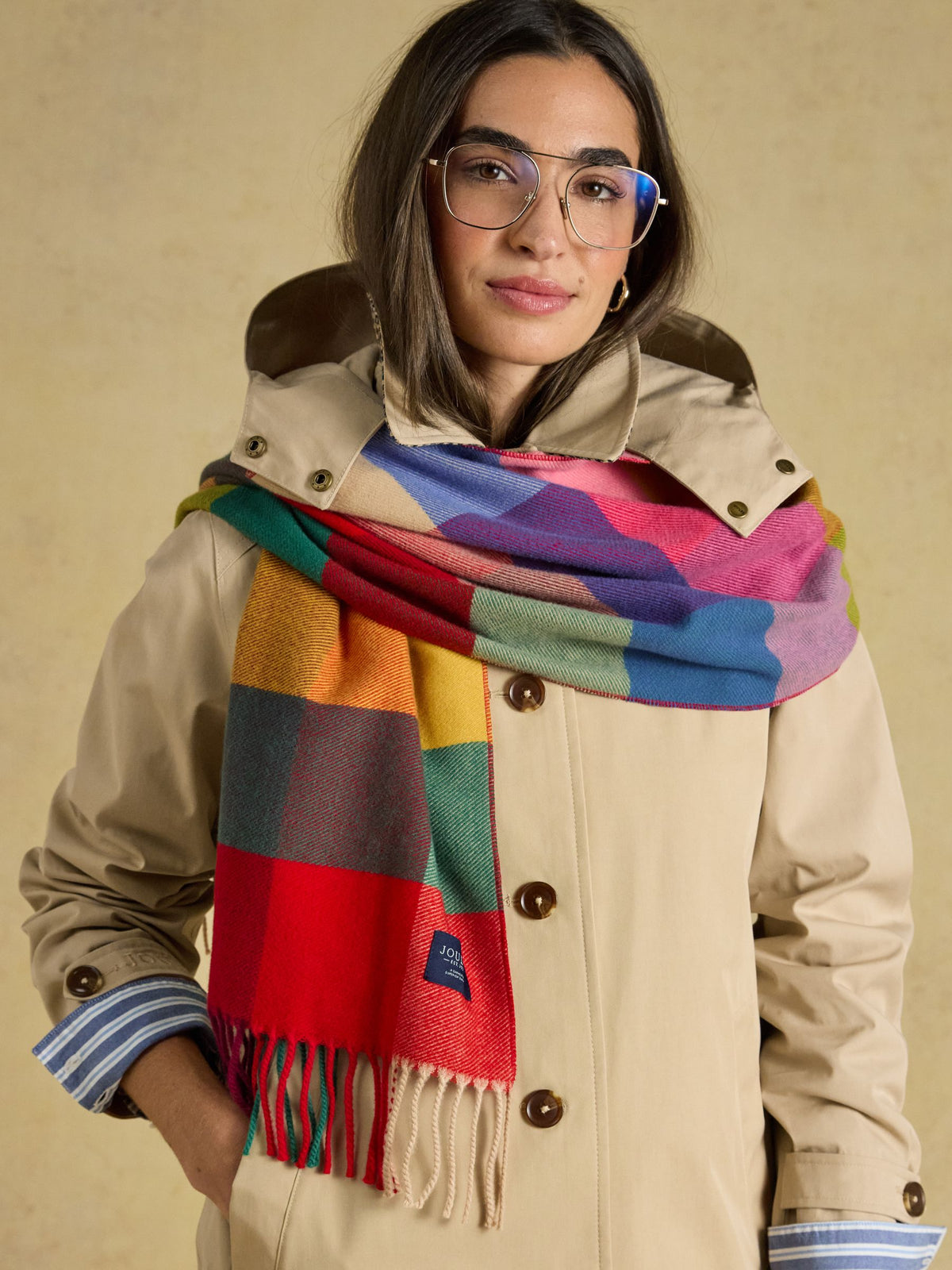 Scarf - Bright Gingham