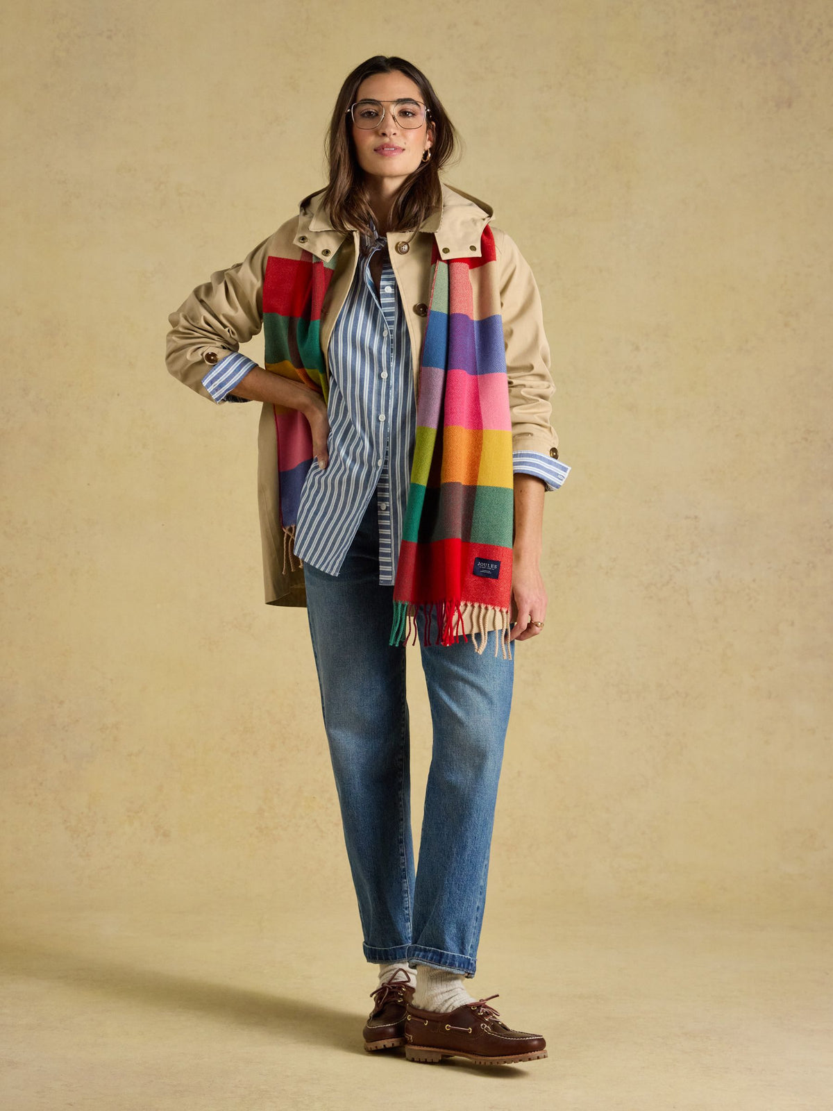Scarf - Bright Gingham