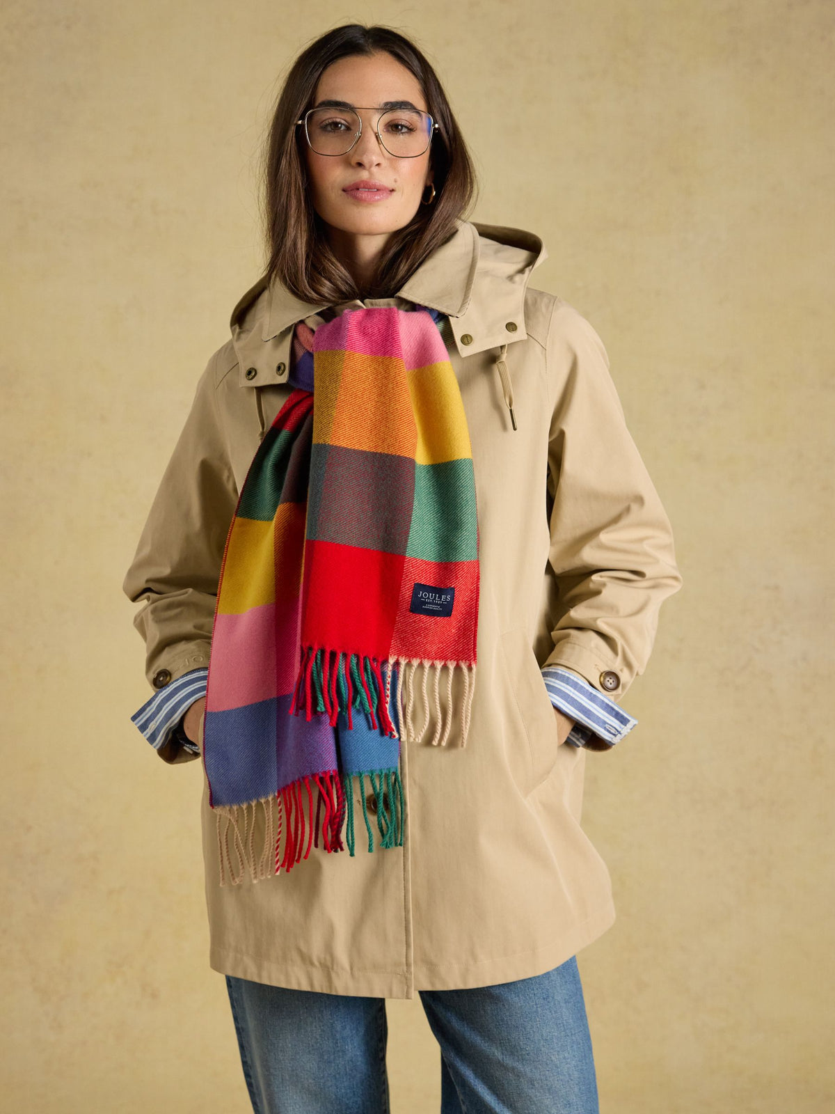 Scarf - Bright Gingham