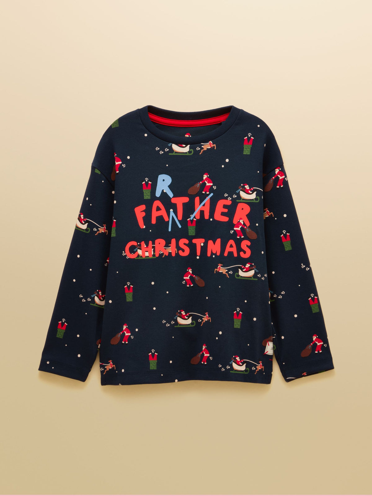 Kipwell Long Sleeve Pyjama Set – Navy