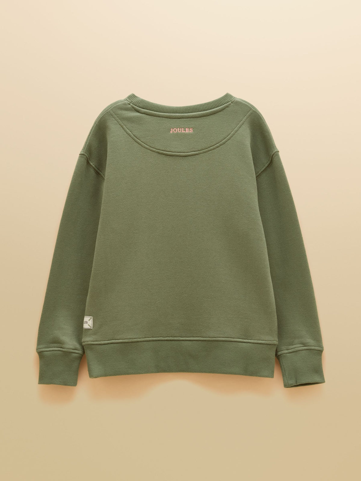 Sundaze Slogan Crew Neck Sweatshirt - Khaki Green