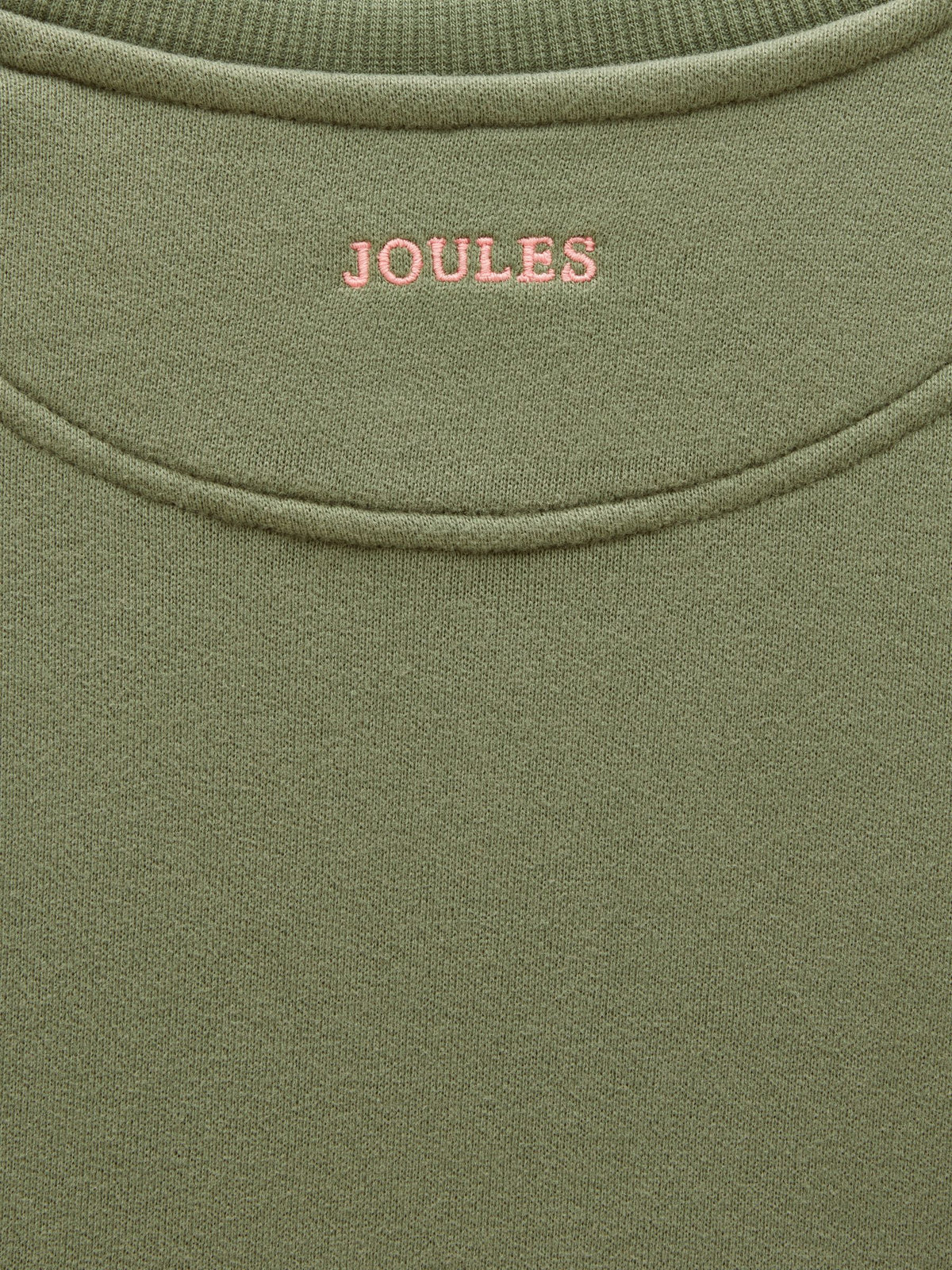 Sundaze Slogan Crew Neck Sweatshirt - Khaki Green