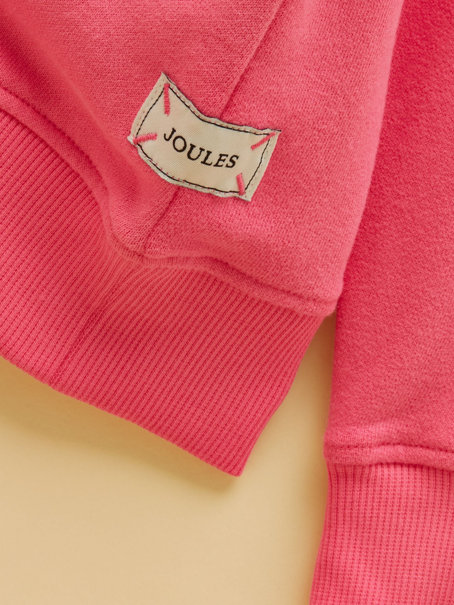 Kids' Sundaze Pink Slogan Crew Neck Sweatshirt