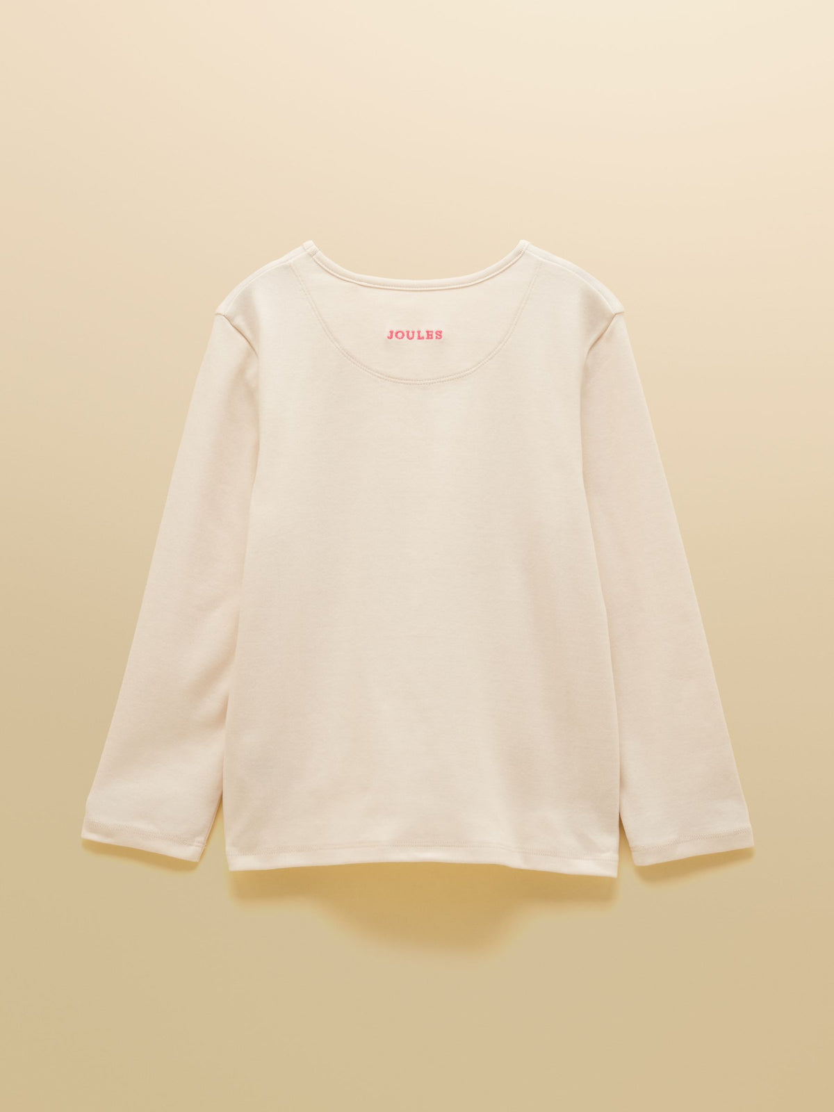 Kipwell Long Sleeve Pyjama Set – Cream/Pink