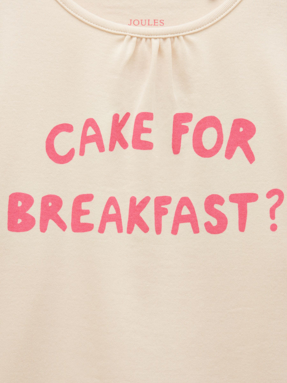Kipwell Long Sleeve Pyjama Set – Cream/Pink