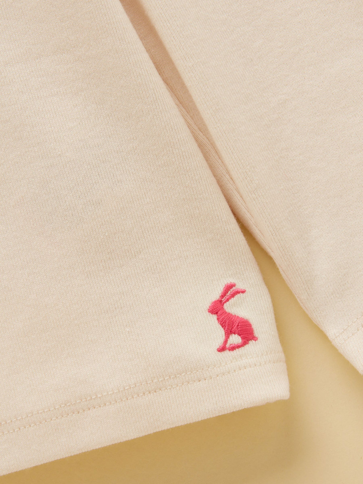 Kipwell Long Sleeve Pyjama Set – Cream/Pink