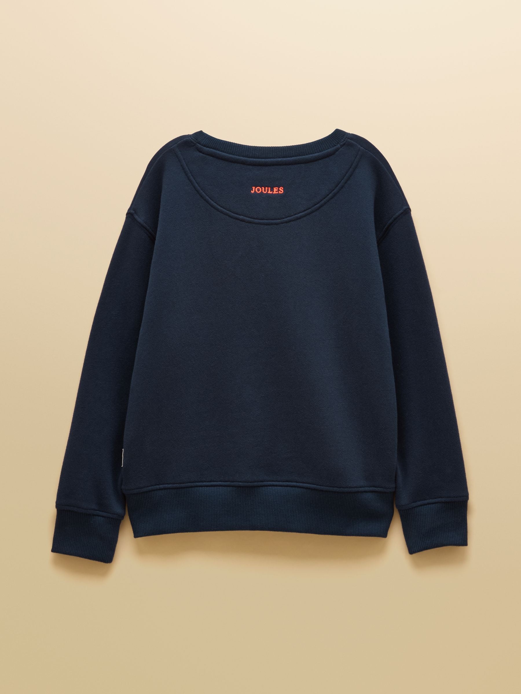 Kids' Sundaze Navy Slogan Crew Neck Sweatshirt