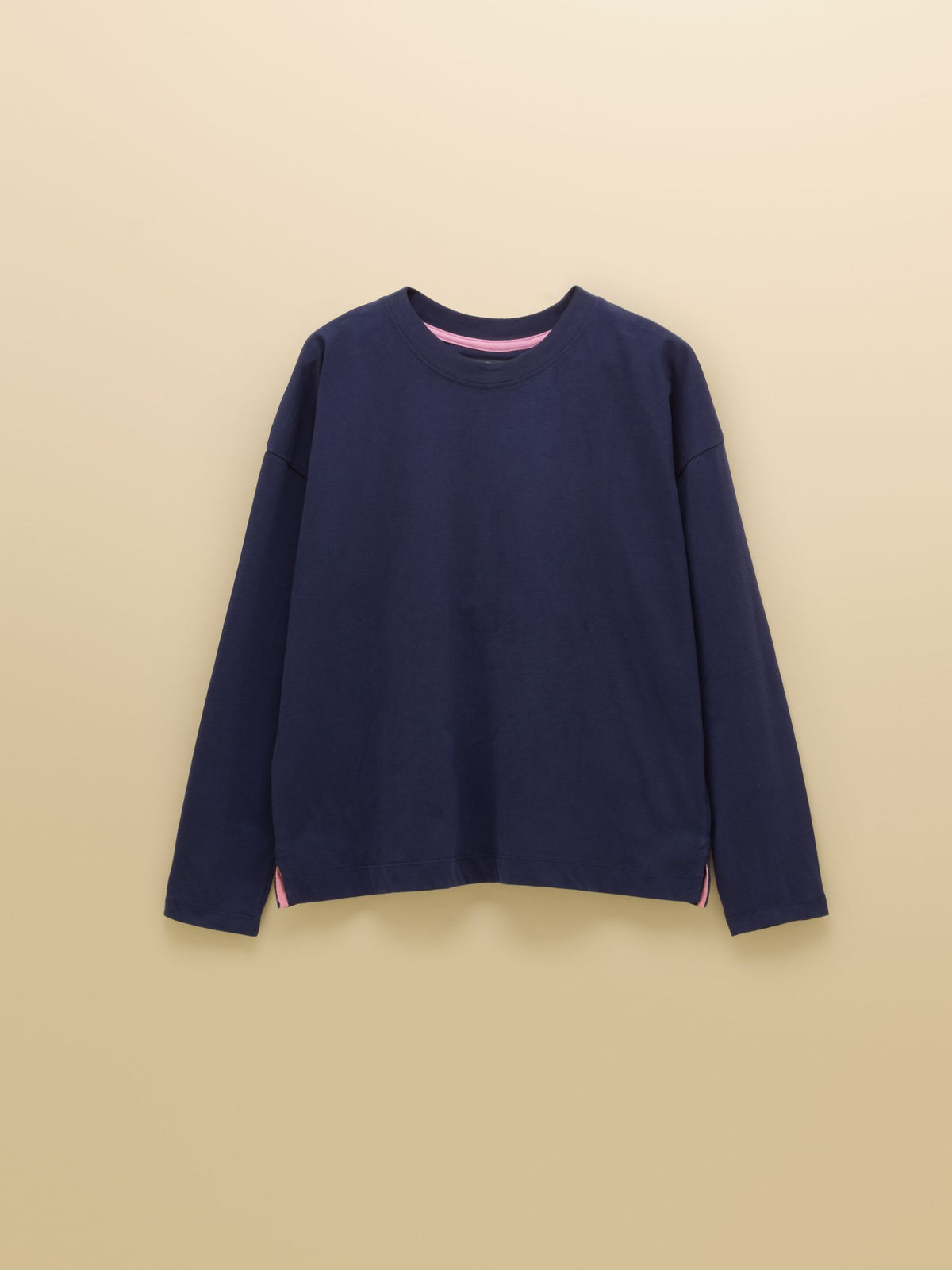Lyla Cotton Pyjama Set - Navy Icons