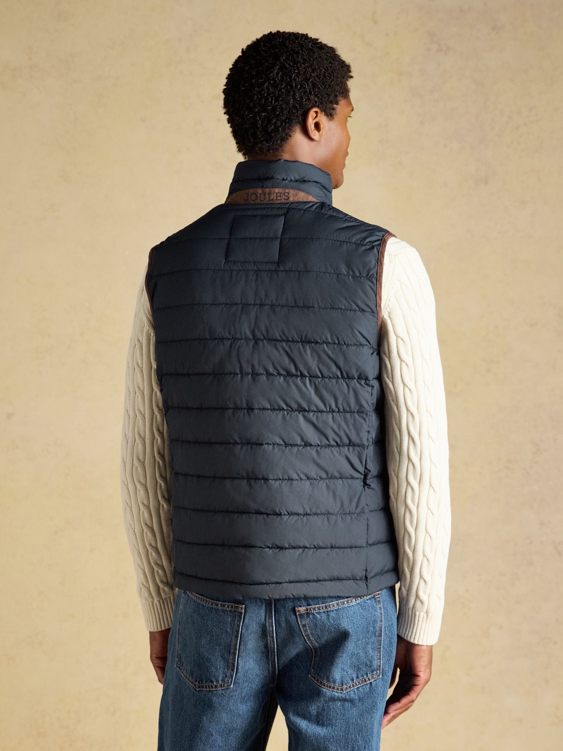Navy Heritage Padded Gilet