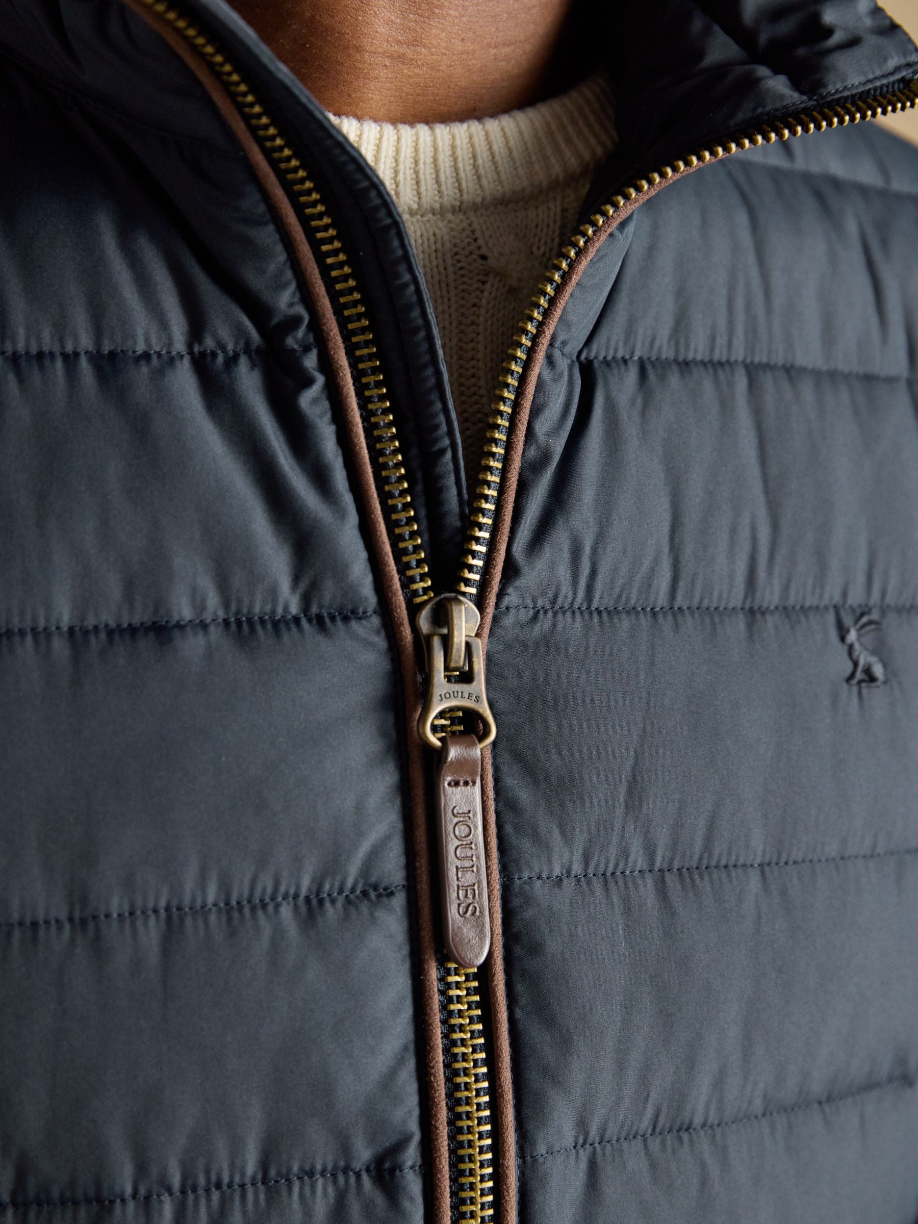 Navy Heritage Padded Gilet