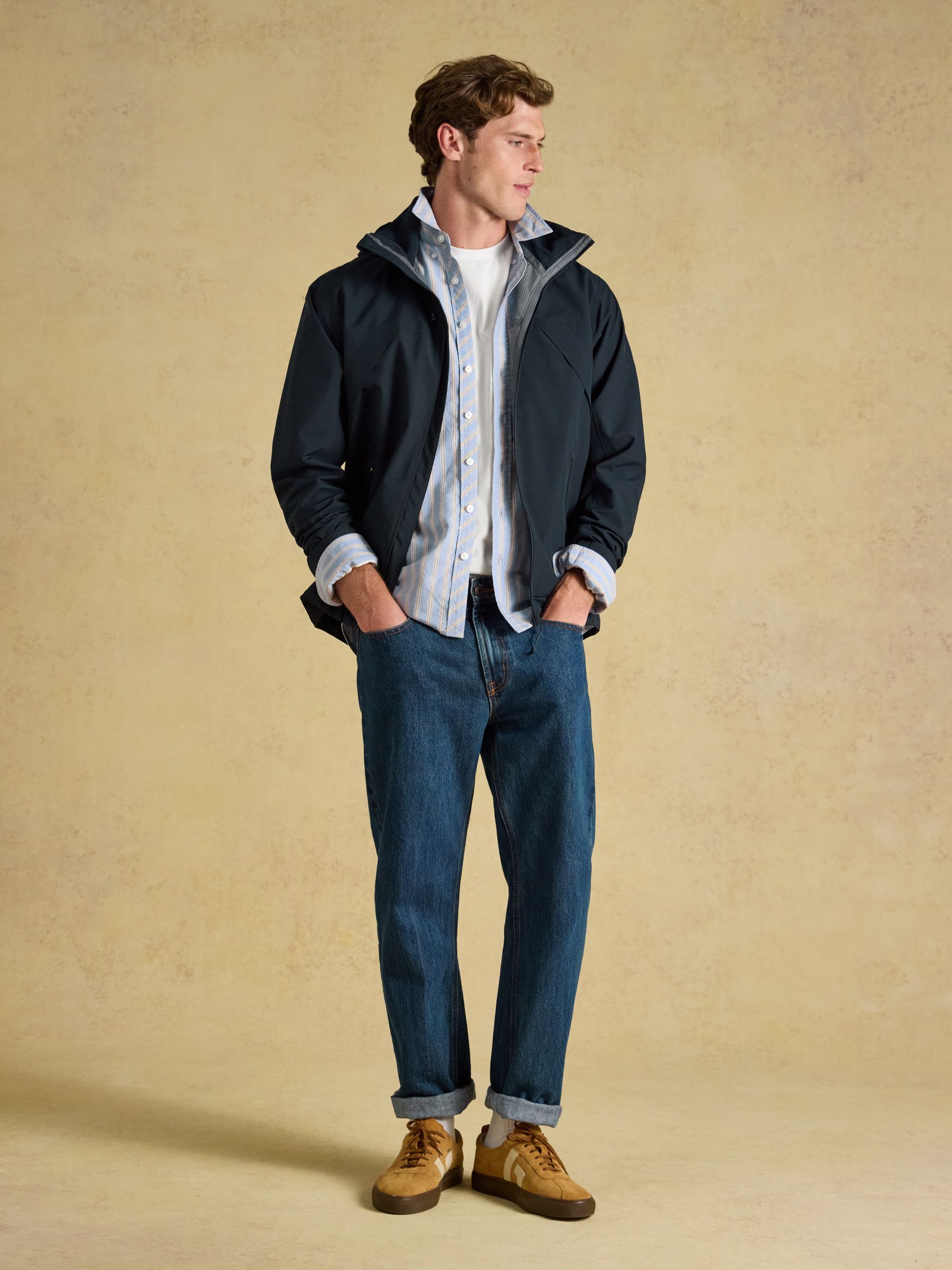 Navy Country Waterproof Coat