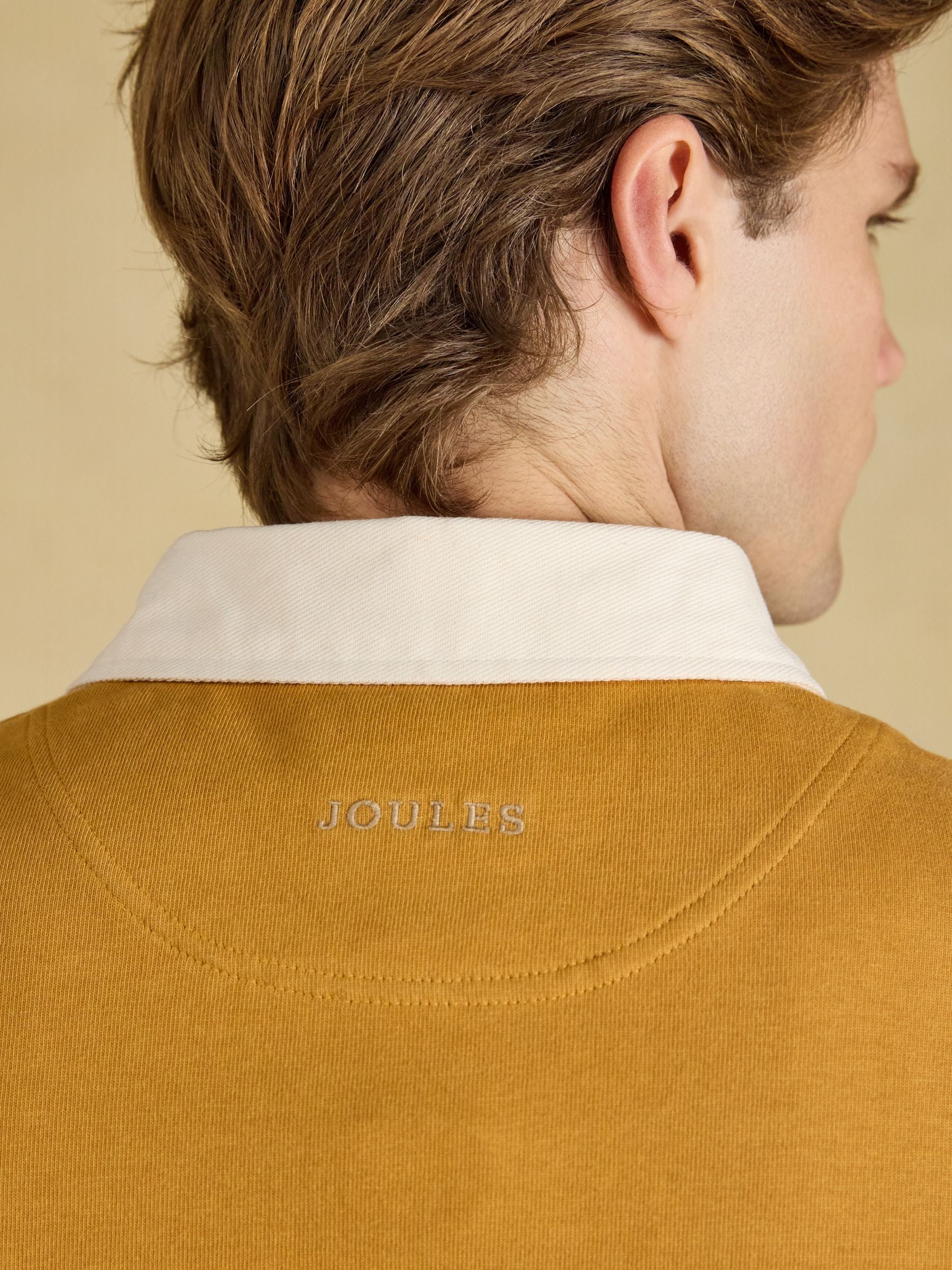 Yellow Rugby Club Long Sleeve Plain Shirt