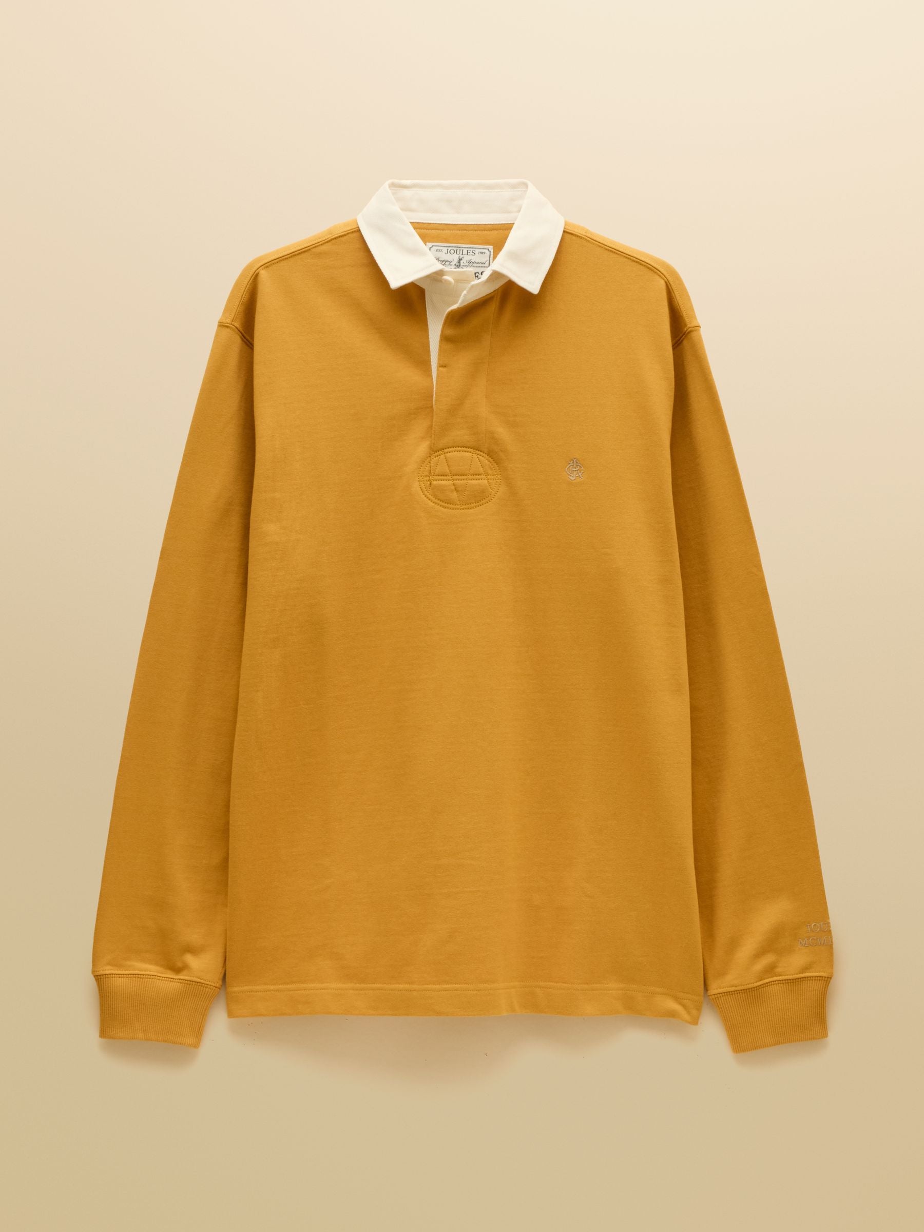 Yellow Rugby Club Long Sleeve Plain Shirt