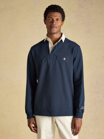 Navy Rugby Club Long Sleeve Shirt