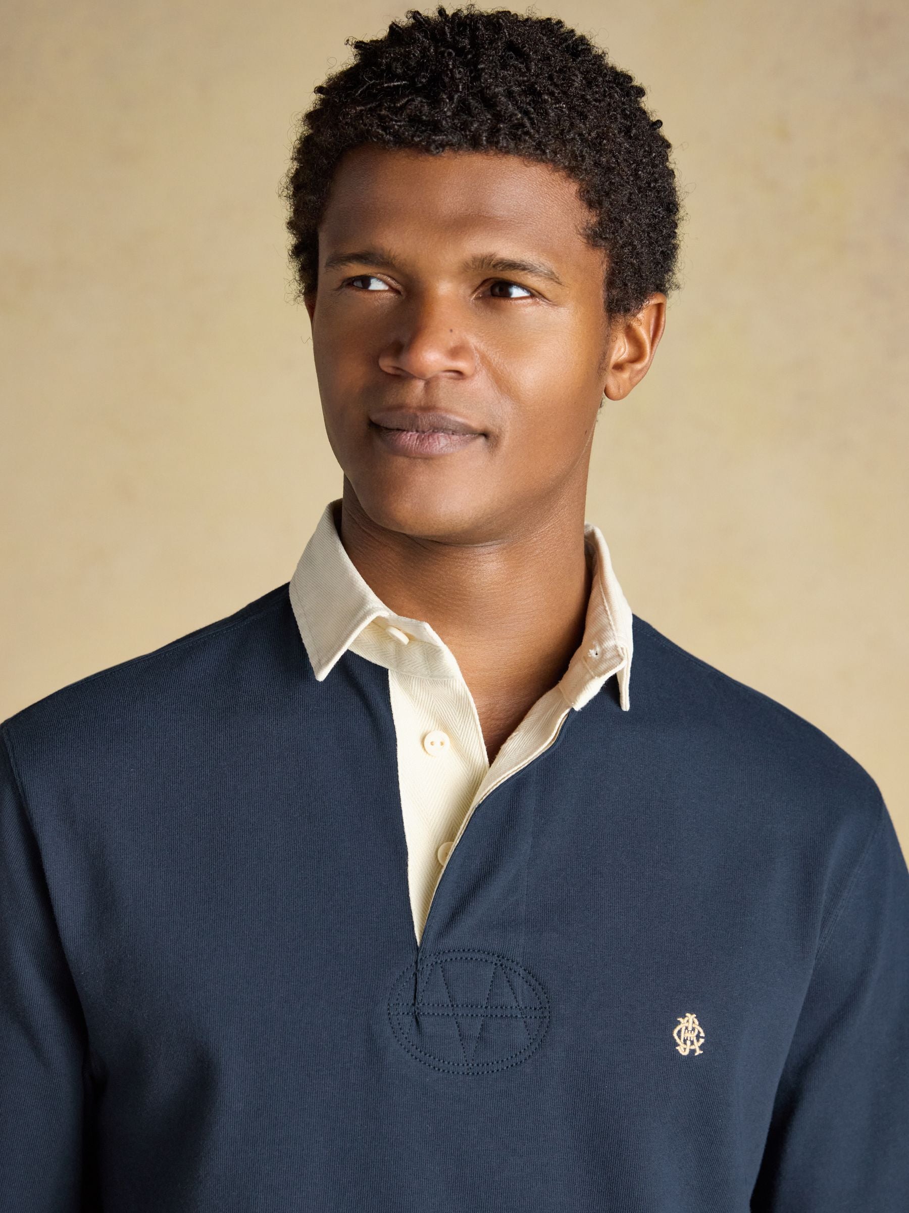 Navy Rugby Club Long Sleeve Shirt