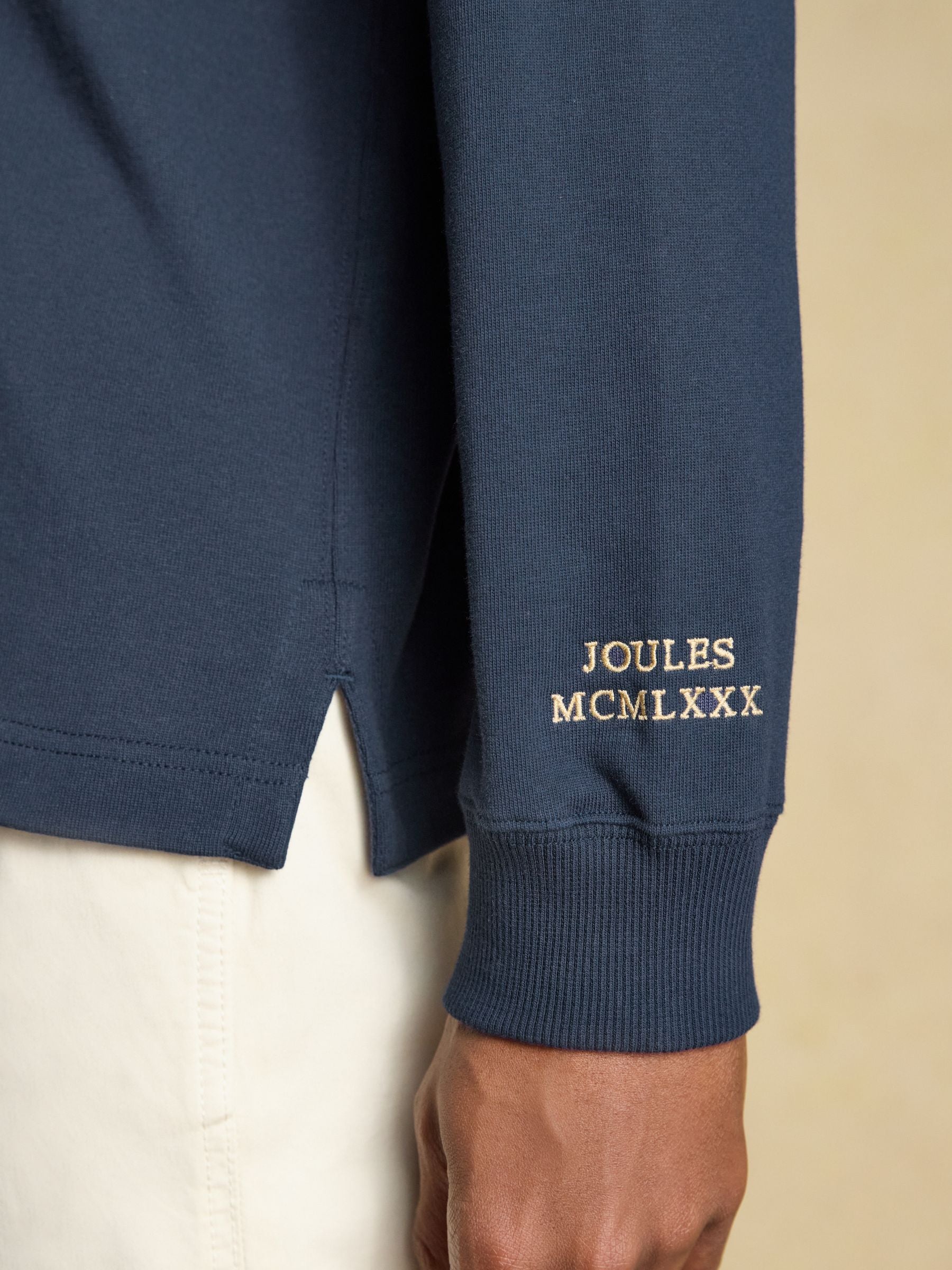 Navy Rugby Club Long Sleeve Shirt